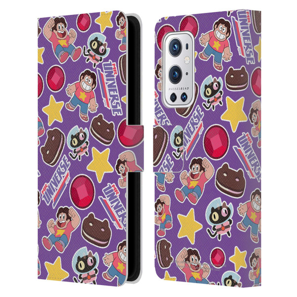 Steven Universe Graphics Icons Leather Book Wallet Case Cover For OnePlus 9 Pro