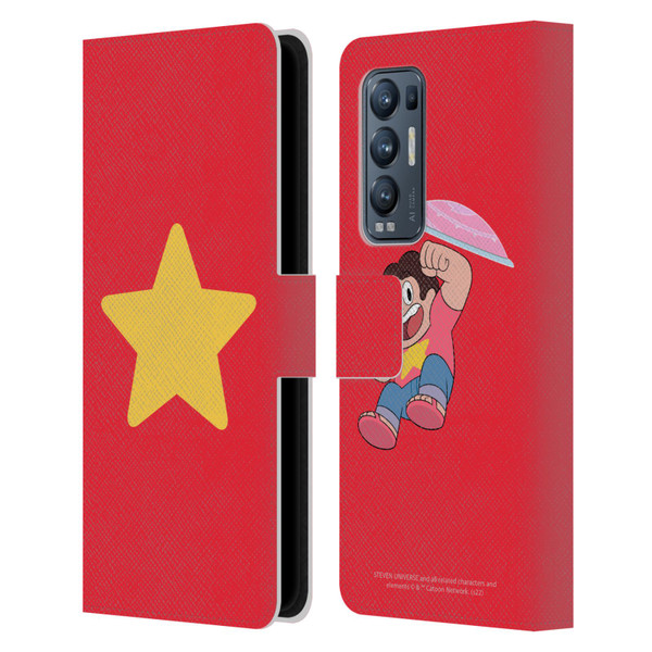 Steven Universe Graphics Logo Leather Book Wallet Case Cover For OPPO Find X3 Neo / Reno5 Pro+ 5G