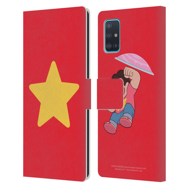 Steven Universe Graphics Logo Leather Book Wallet Case Cover For Samsung Galaxy A51 (2019)
