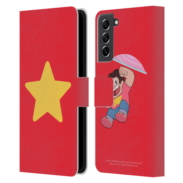 Steven Universe Graphics Logo Leather Book Wallet Case Cover For Samsung Galaxy S21 FE 5G