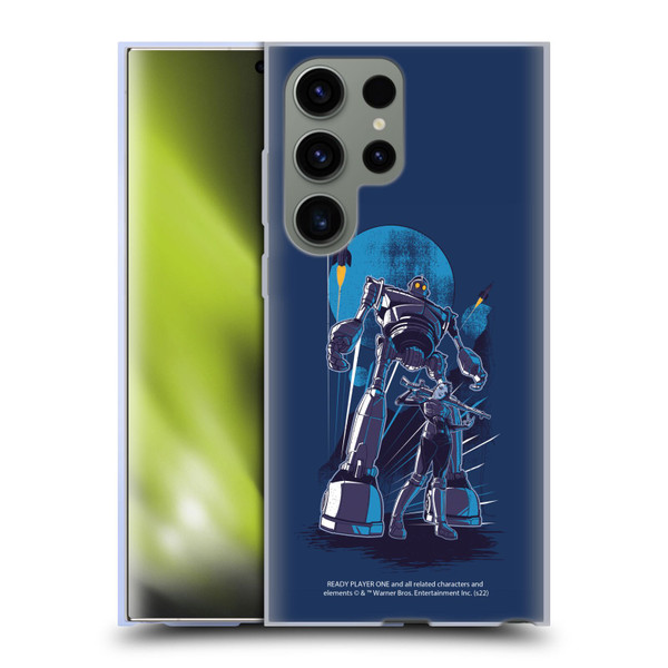 Ready Player One Graphics Iron Giant Soft Gel Case for Samsung Galaxy S23 Ultra 5G