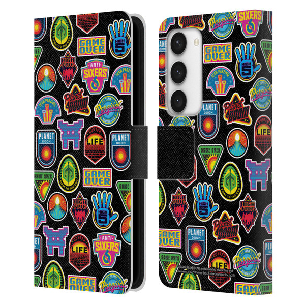 Ready Player One Graphics Collage Leather Book Wallet Case Cover For Samsung Galaxy S23 5G