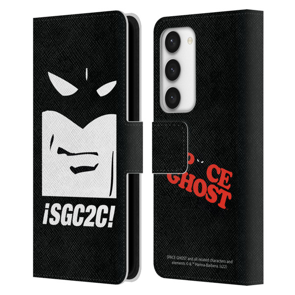 Space Ghost Coast to Coast Graphics Space Ghost Leather Book Wallet Case Cover For Samsung Galaxy S23 5G