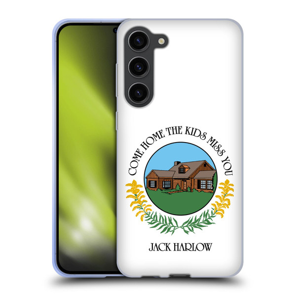 Jack Harlow Graphics Come Home Badge Soft Gel Case for Samsung Galaxy S23+ 5G