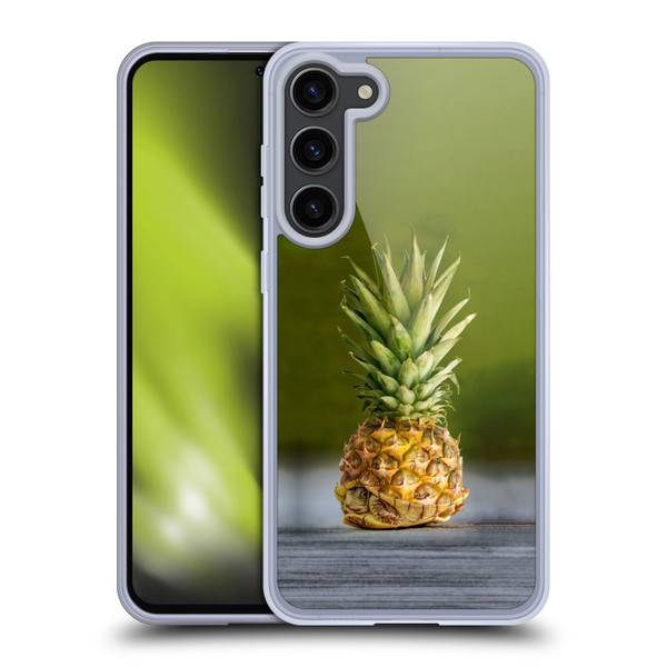 Pixelmated Animals Surreal Pets Pineapple Turtle Soft Gel Case for Samsung Galaxy S23+ 5G