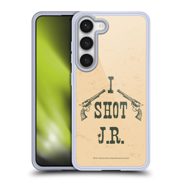 Dallas: Television Series Graphics Typography Soft Gel Case for Samsung Galaxy S23 5G