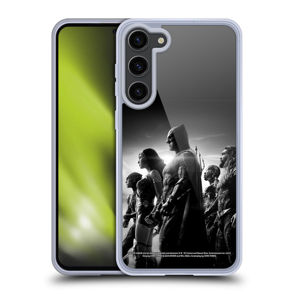 Zack Snyder's Justice League Snyder Cut Character Art Group Soft Gel Case for Samsung Galaxy S23+ 5G