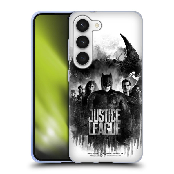 Zack Snyder's Justice League Snyder Cut Composed Art Group Watercolour Soft Gel Case for Samsung Galaxy S23 5G