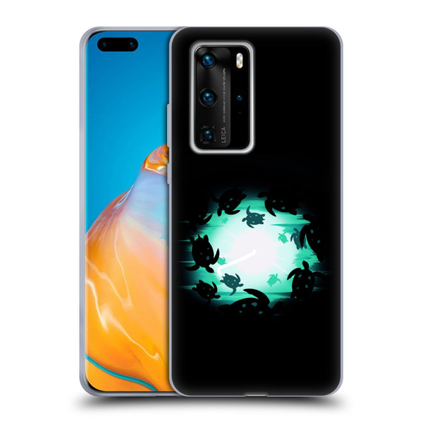 Alyn Spiller Animal Art Turtles Soft Gel Case for Huawei P40 Pro / P40 Pro Plus 5G