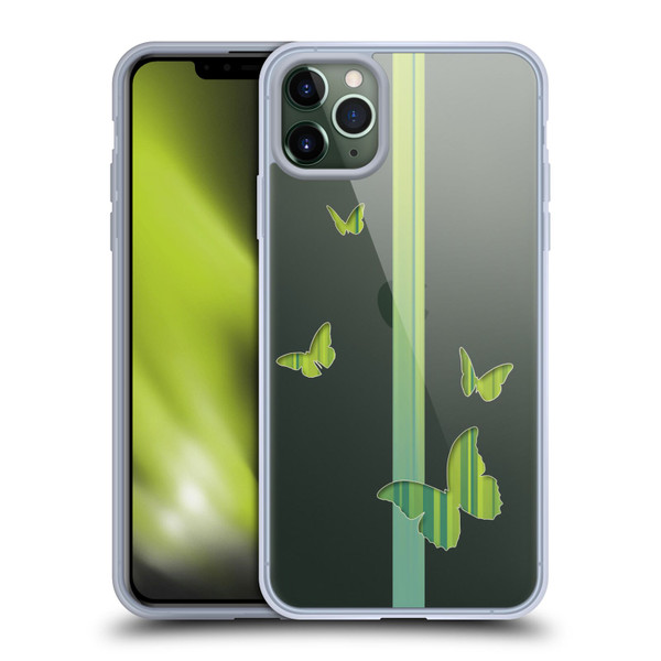 Alyn Spiller Animal Art Butterflies Soft Gel Case for Apple iPhone 11 Pro Max