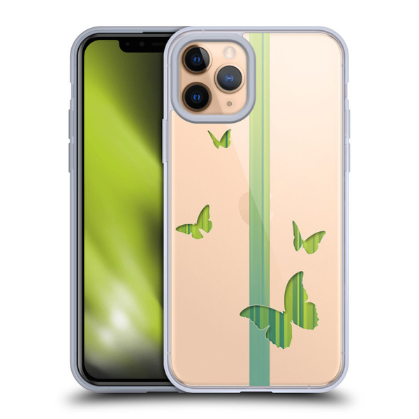 Alyn Spiller Animal Art Butterflies Soft Gel Case for Apple iPhone 11 Pro
