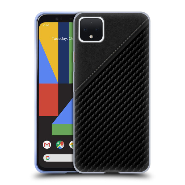 Alyn Spiller Carbon Fiber Leather Soft Gel Case for Google Pixel 4 XL