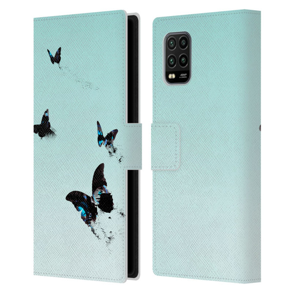 Alyn Spiller Animal Art Butterflies 2 Leather Book Wallet Case Cover For Xiaomi Mi 10 Lite 5G