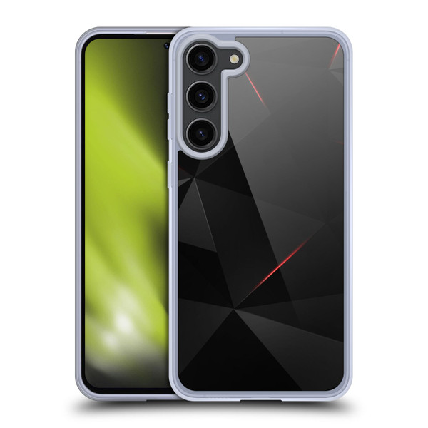 Alyn Spiller Tectonic Red Soft Gel Case for Samsung Galaxy S23+ 5G