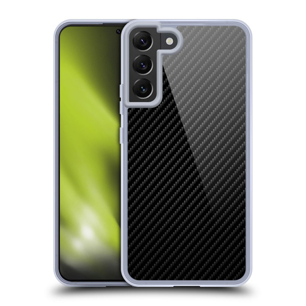 Alyn Spiller Carbon Fiber Plain Soft Gel Case for Samsung Galaxy S22+ 5G