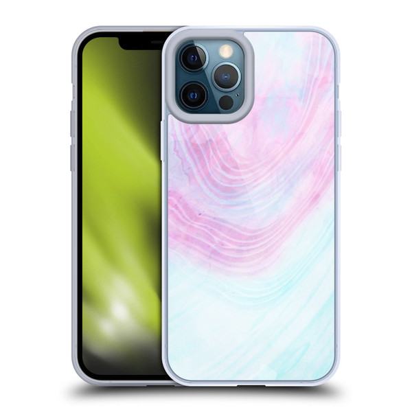 Alyn Spiller Marble Pastel Soft Gel Case for Apple iPhone 12 Pro Max