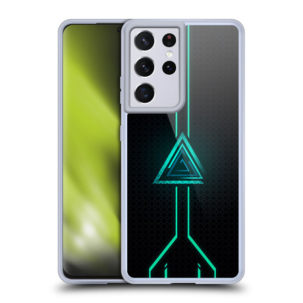 Alyn Spiller Neon Green Soft Gel Case for Samsung Galaxy S21 Ultra 5G
