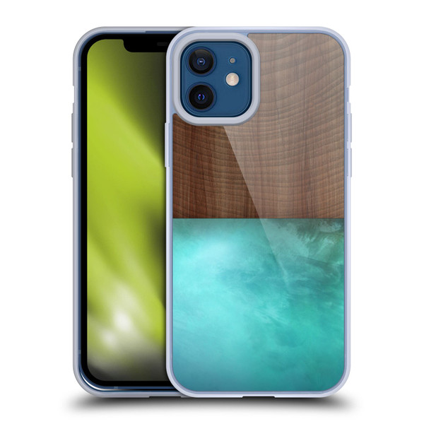Alyn Spiller Wood & Resin Blocking Soft Gel Case for Apple iPhone 12 / iPhone 12 Pro