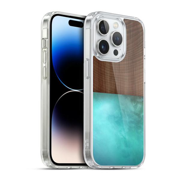 Alyn Spiller Wood & Resin Blocking Soft Gel Case for Apple iPhone 13 Pro & MagSafe