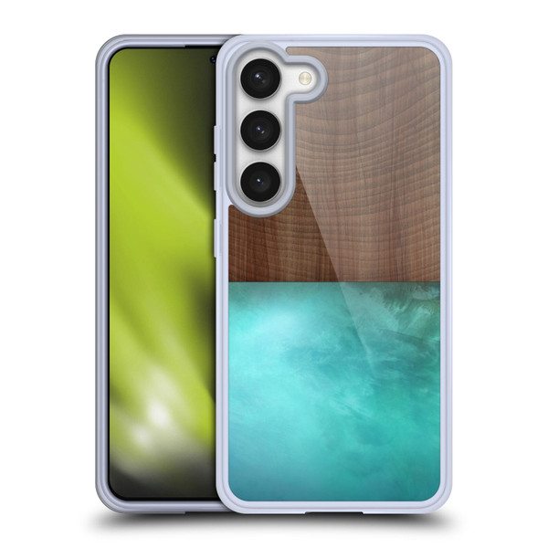 Alyn Spiller Wood & Resin Blocking Soft Gel Case for Samsung Galaxy S23 5G