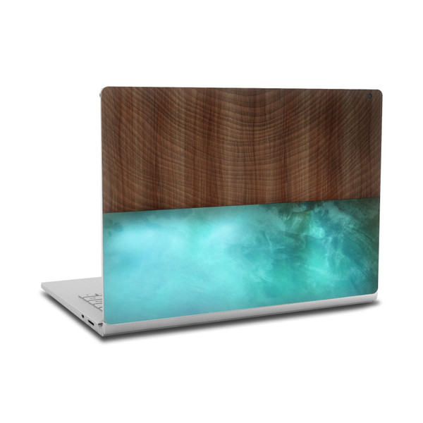 Alyn Spiller Wood & Resin Blocking Vinyl Sticker Skin Decal Cover for Microsoft Surface Book 2