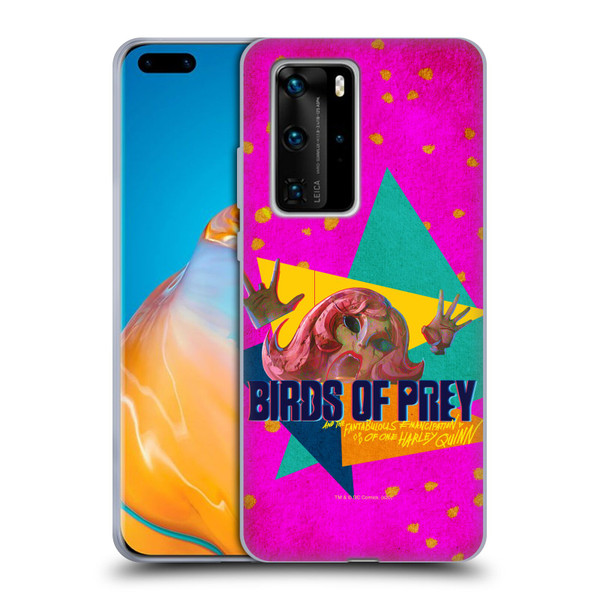 Birds of Prey DC Comics Graphics Panic In Neon Soft Gel Case for Huawei P40 Pro / P40 Pro Plus 5G