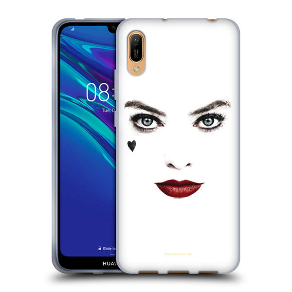 Birds of Prey DC Comics Graphics Harley Hearts Soft Gel Case for Huawei Y6 Pro (2019)