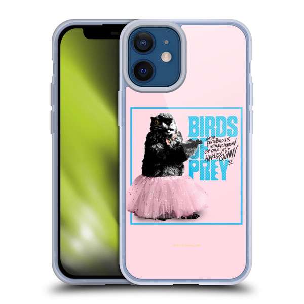 Birds of Prey DC Comics Graphics Squirrel Ballet Soft Gel Case for Apple iPhone 12 Mini
