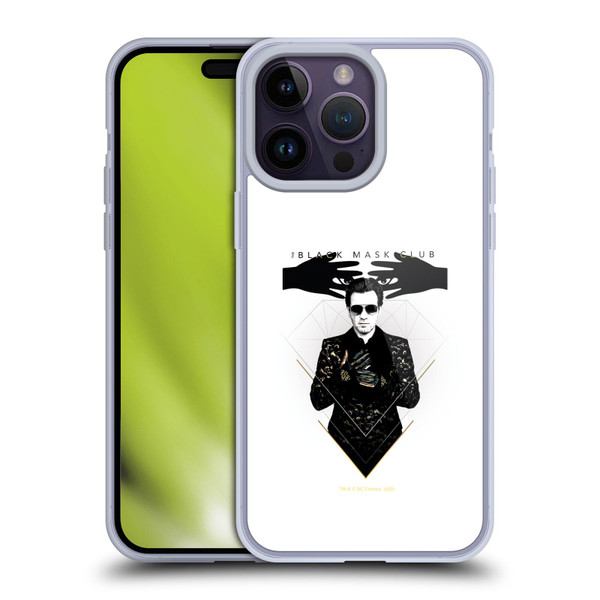 Birds of Prey DC Comics Graphics Black Club Soft Gel Case for Apple iPhone 14 Pro Max