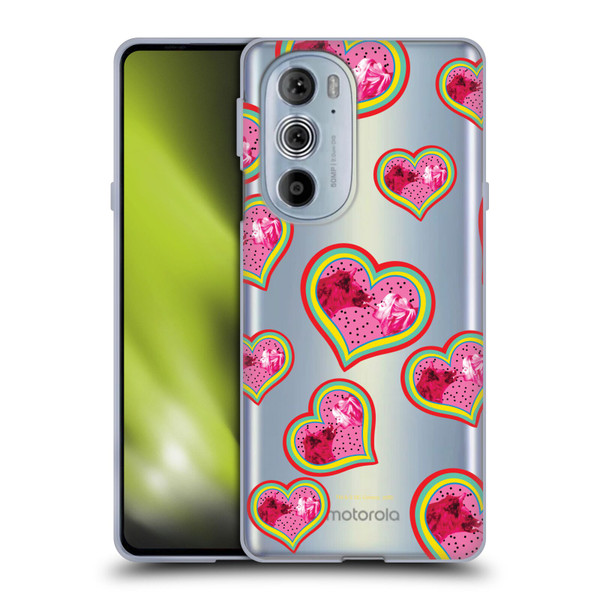 Birds of Prey DC Comics Graphics Harley QuinnCoyote Heart Soft Gel Case for Motorola Edge X30