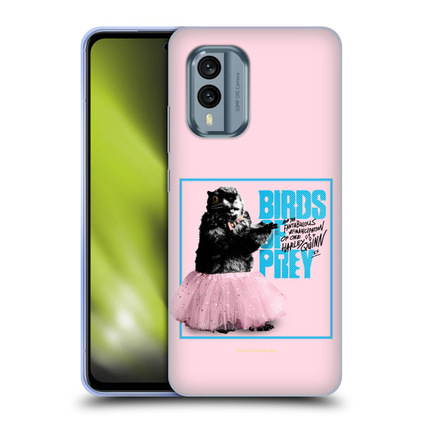 Birds of Prey DC Comics Graphics Squirrel Ballet Soft Gel Case for Nokia X30