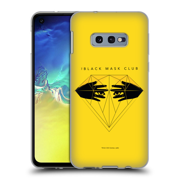 Birds of Prey DC Comics Graphics Black Club Logo Soft Gel Case for Samsung Galaxy S10e