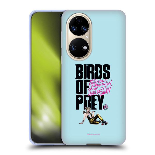 Birds of Prey DC Comics Harley Quinn Art Fantabulous Soft Gel Case for Huawei P50