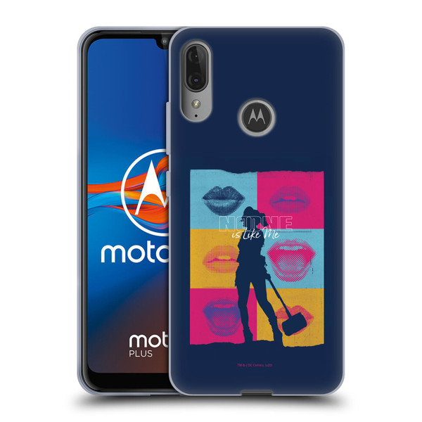 Birds of Prey DC Comics Harley Quinn Art No One Is Like Me Soft Gel Case for Motorola Moto E6 Plus