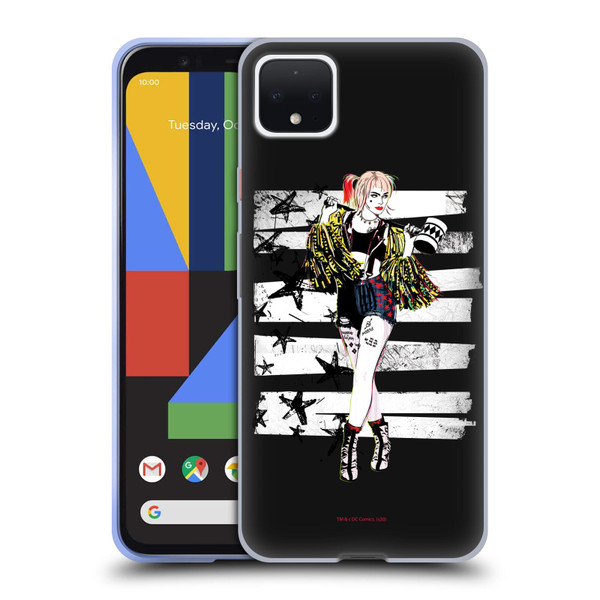 Birds of Prey DC Comics Harley Quinn Art Strut Soft Gel Case for Google Pixel 4 XL