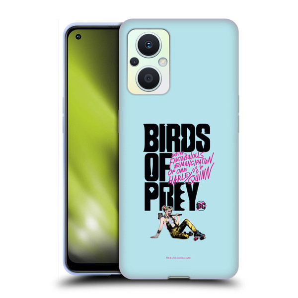 Birds of Prey DC Comics Harley Quinn Art Fantabulous Soft Gel Case for OPPO Reno8 Lite