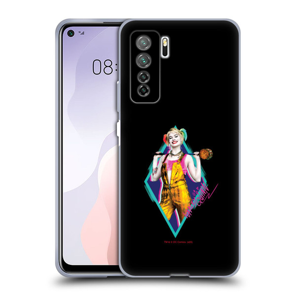 Birds of Prey DC Comics Harley Quinn Happy Crazy Hammer Soft Gel Case for Huawei Nova 7 SE/P40 Lite 5G