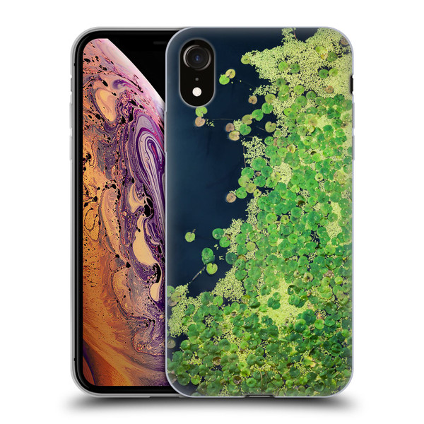 Dorit Fuhg Forest Lotus Leaves Soft Gel Case for Apple iPhone XR