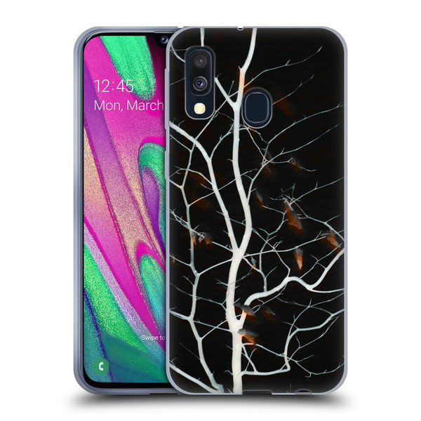 Dorit Fuhg Forest Black Soft Gel Case for Samsung Galaxy A40 (2019)