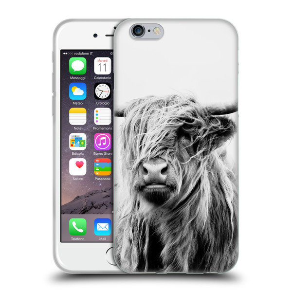Dorit Fuhg Travel Stories Portrait of a Highland Cow Soft Gel Case for Apple iPhone 6 / iPhone 6s
