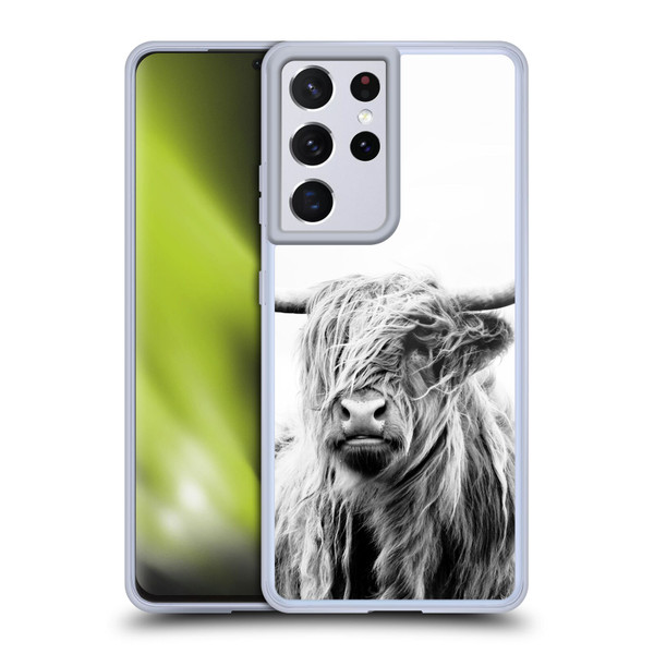 Dorit Fuhg Travel Stories Portrait of a Highland Cow Soft Gel Case for Samsung Galaxy S21 Ultra 5G