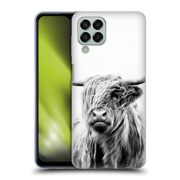 Dorit Fuhg Travel Stories Portrait of a Highland Cow Soft Gel Case for Samsung Galaxy M33 (2022)