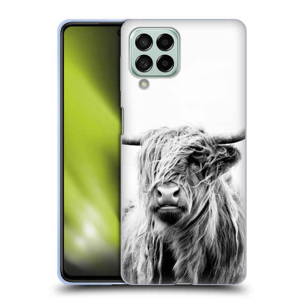 Dorit Fuhg Travel Stories Portrait of a Highland Cow Soft Gel Case for Samsung Galaxy M53 (2022)