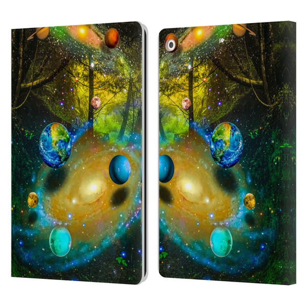 Dave Loblaw Sci-Fi And Surreal Universal Forest Leather Book Wallet Case Cover For Apple iPad 10.2 2019/2020/2021