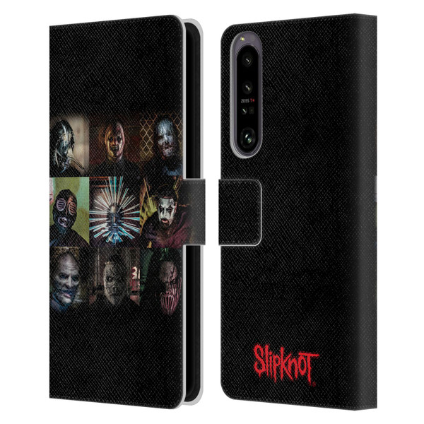 Slipknot Key Art Blocks Leather Book Wallet Case Cover For Sony Xperia 1 IV