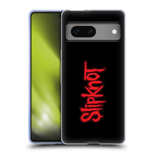 Slipknot Key Art Text Soft Gel Case for Google Pixel 7