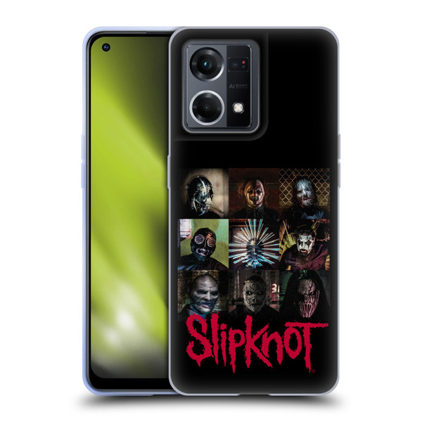 Slipknot Key Art Blocks Soft Gel Case for OPPO Reno8 4G