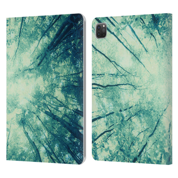 Dorit Fuhg Forest Wander Leather Book Wallet Case Cover For Apple iPad Pro 11 2020 / 2021 / 2022