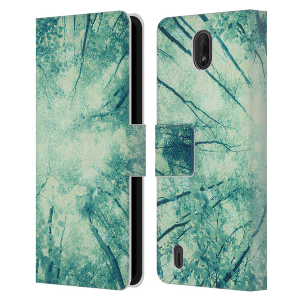 Dorit Fuhg Forest Wander Leather Book Wallet Case Cover For Nokia C01 Plus/C1 2nd Edition