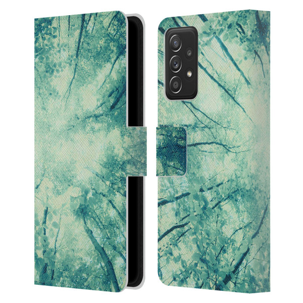 Dorit Fuhg Forest Wander Leather Book Wallet Case Cover For Samsung Galaxy A53 5G (2022)